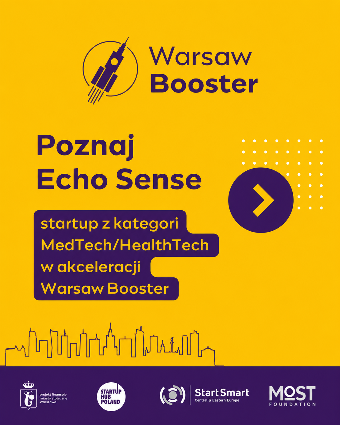Echo Sense Joins 20 Innovative Startups in the Warsaw Booster 2026 Accelerator
